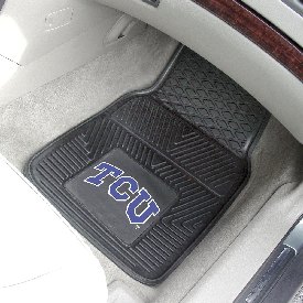 TCU Horned Frogs Heavy Duty Car Mat Set - 2 Pieces, 13006