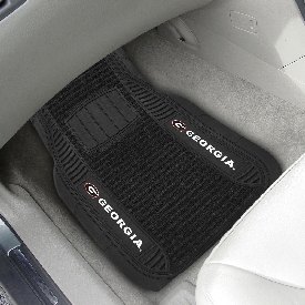 Georgia Bulldogs 2 Piece Deluxe Car Mat Set, 13493