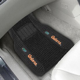 Florida Gators 2 Piece Deluxe Car Mat Set, 13803