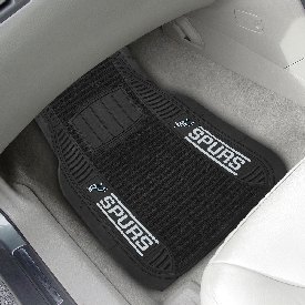 San Antonio Spurs 2 Piece Deluxe Car Mat Set, 13846