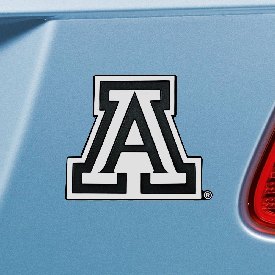 Arizona Wildcats 3D Chrome Metal Emblem, 13850