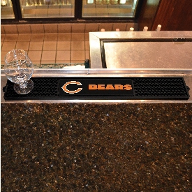 NFL - Chicago Bears Drink Mat 3.25"x24", 13981