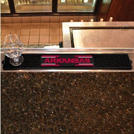 Arkansas Razorbacks Bar Drink Mat - 3.25in. x 24in., 14015