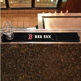 Boston Red Sox Bar Drink Mat - 3.25in. x 24in., 14037
