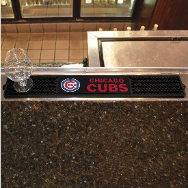 Chicago Cubs Bar Drink Mat - 3.25in. x 24in., 14042
