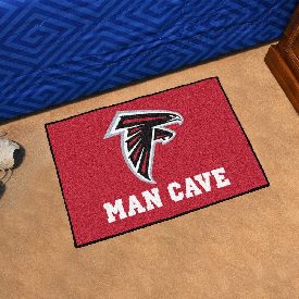 Atlanta Falcons Man Cave Starter Mat Accent Rug - 19in. x 30in., 14265
