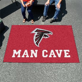 Atlanta Falcons Man Cave Ulti-Mat Rug - 5ft. x 8ft. - Falcon Primary Logo, 14266