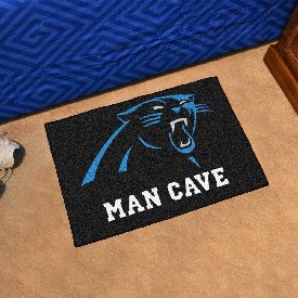 NFL - Carolina Panthers Man Cave Starter Rug 19"x30", 14277