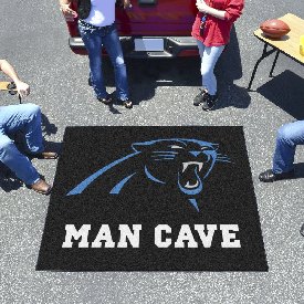 NFL - Carolina Panthers Man Cave Tailgater Rug 5'x6', 14279