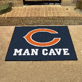 NFL - Chicago Bears Man Cave All-Star Mat 33.75"x42.5", 14280