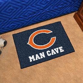 NFL - Chicago Bears Man Cave Starter Rug 19"x30", 14281