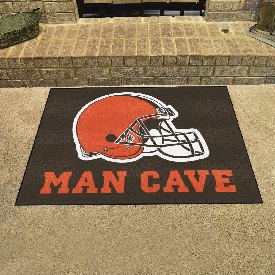 NFL - Cleveland Browns Man Cave All-Star Mat 33.75"x42.5", 14288
