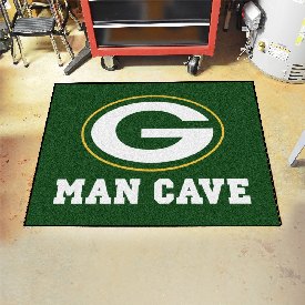 Green Bay Packers Man Cave All-Star Rug - 34 in. x 42.5 in., 14304