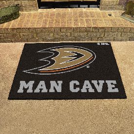 Anaheim Ducks Man Cave All-Star Rug - 34 in. x 42.5 in., 14389