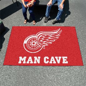 Detroit Red Wings Man Cave Ulti-Mat Rug - 5ft. x 8ft., 14427