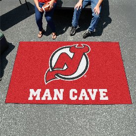 New Jersey Devils Man Cave Ulti-Mat Rug - 5ft. x 8ft., 14455