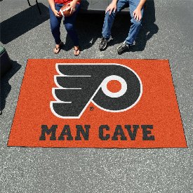 Philadelphia Flyers Man Cave Ulti-Mat Rug - 5ft. x 8ft., 14471