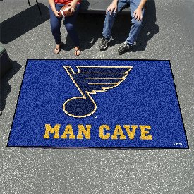 St. Louis Blues Man Cave Ulti-Mat Rug - 5ft. x 8ft., 14487