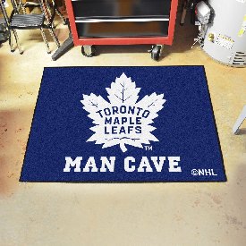 Toronto Maple Leafs Man Cave All-Star Rug - 34 in. x 42.5 in., 14493