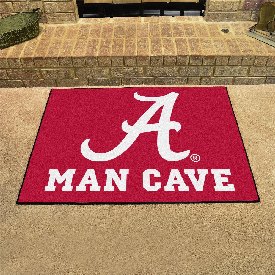 Alabama Man Cave All-Star Mat 33.75"x42.5"