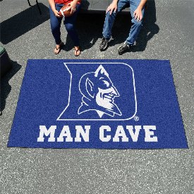 Duke Blue Devils Man Cave Ulti-Mat Rug - 5ft. x 8ft., Devil Logo, 14543