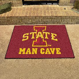 Iowa State Cyclones Man Cave All-Star Rug - 34 in. x 42.5 in., 14557