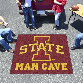 Iowa State Cyclones Man Cave Tailgater Rug - 5ft. x 6ft., 14558