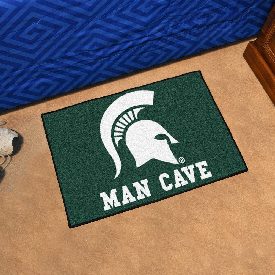 Michigan State Man Cave Starter Rug 19"x30", 14568
