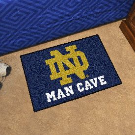 Notre Dame Fighting Irish Man Cave Starter Mat Accent Rug - 19in. x 30in., 14580
