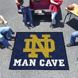 Notre Dame Man Cave Tailgater Rug 5'x6', 14582