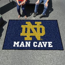 Notre Dame Man Cave UltiMat Rug 5'x8', 14583