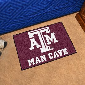 Texas A&M Aggies Man Cave Starter Mat Accent Rug - 19in. x 30in., 14608