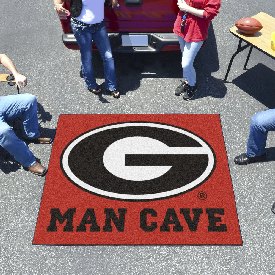 Georgia Bulldogs Man Cave Tailgater Rug - 5ft. x 6ft. - G Primary Logo, 14638