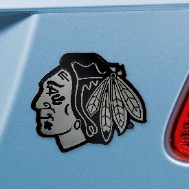 Chicago Blackhawks 3D Chrome Metal Emblem, 14791