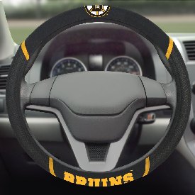 Boston Bruins Embroidered Steering Wheel Cover, 14842