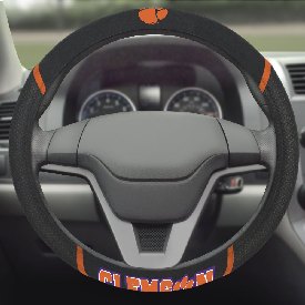 Clemson Tigers Embroidered Steering Wheel Cover, 14849