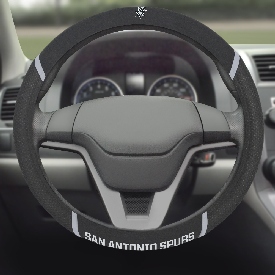 San Antonio Spurs Embroidered Steering Wheel Cover, 14891