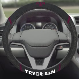 Texas A&M Aggies Embroidered Steering Wheel Cover, 14894