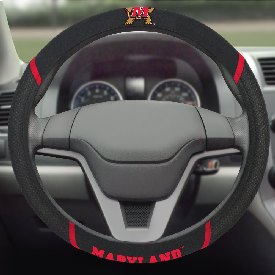 Maryland Terrapins Embroidered Steering Wheel Cover, 14909