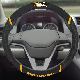 Missouri Tigers Embroidered Steering Wheel Cover, 14915