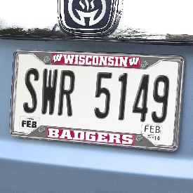Wisconsin License Plate Frame 6.25"x12.25", 14934