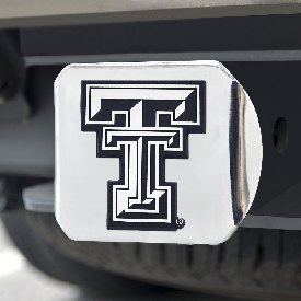 Texas Tech Hitch Cover 4 1/2"x3 3/8", 15100