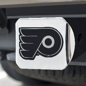 Philadelphia Flyers Chrome Metal Hitch Cover with Chrome Metal 3D Emblem, 15149