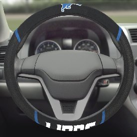 Detroit Lions Embroidered Steering Wheel Cover, 15196