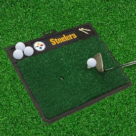 NFL - Pittsburgh Steelers Golf Hitting Mat 20" x 17", 15473
