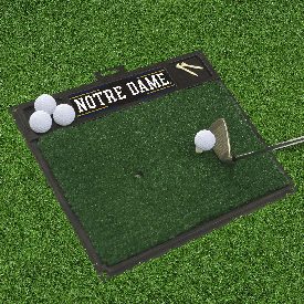 Notre Dame Golf Hitting Mat 20" x 17", 15494
