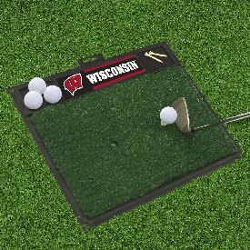 Wisconsin Badgers Golf Hitting Mat, 15517