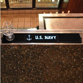 U.S. Navy Bar Drink Mat - 3.25in. x 24in., 15703