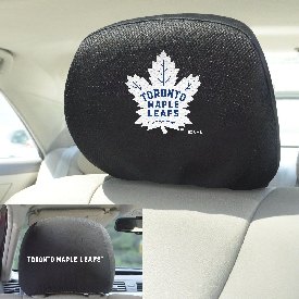 Toronto Maple Leafs Embroidered Head Rest Cover Set - 2 Pieces, 16983