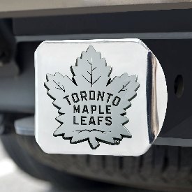 Toronto Maple Leafs Chrome Metal Hitch Cover with Chrome Metal 3D Emblem, 16989